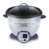 1.0L/1.5L/1.8L Silver Color Drum Rice Cooker With Stir Fry Function