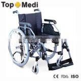 Rehabilitation Therapy Supplies Certificated High Quality Hot Sale Aluminum Wheelchair and Wheelchair Parts thumbnail-1