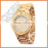 Wholesale Fashion Bamboo Watch Men Women Custom Logo We Wood Wooden Watches thumbnail-5