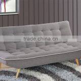 High Quality Futon Wholesale Leather Three Seat Sofabed thumbnail-1