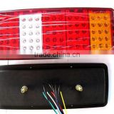 FIVE SQUARE 75LEDS HIGH QUALITY TRUCK REAR LIGHT