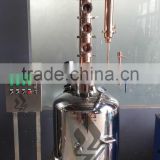 200L single layer boiler with copper column electric alcohol distiller for sale