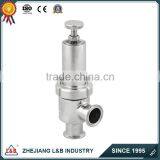 B22W Stainless Steel Tri-clamped Safety Vavle thumbnail-6