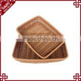 Durable & Washable Bathroom Strong Rattan Basket Storage for Home or Hotel thumbnail-3