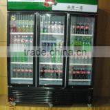 2016 Hot Sale Vertical Beer Beverage Coke Display Cooler With CE Certificate Vertical Bottle Display Cooler thumbnail-3