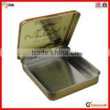 Rectangular Hinge Cigarette Tin Box thumbnail-2