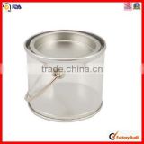printing round clear plastic watch box