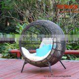 TG15-0265 New Season Large Rattan Furniture Circle Shaped Beds thumbnail-2