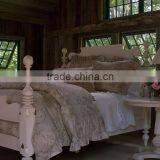American Style Solid Wood Double Bed, Post-modernism Simple Wooden Bed, Customized Color Double Bed (BF01-X1160) thumbnail-5
