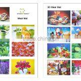 Wine and Fruits 3D Printting PP Washable Placemats thumbnail-3