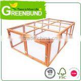 HEN RUNS PEN RABBIT POULTRY FOLDING RUN thumbnail-1