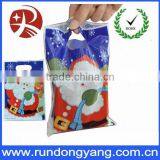 Custom Promotional Mini Plastic Die Cut Christmas Gift Bag thumbnail-1