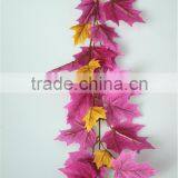 Home Curtain Gardens Edging Christmas Decorative 1ft to 2ft or 30cm to 60cm Artificial Silk Hanging Maple Branches EFYZ08 0601 thumbnail-6