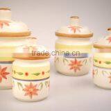 4pcs Ceramic Canister Set thumbnail-2