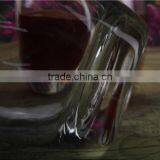 Egg Shape Clear Glass Drinking Cup for Red Wine and Whiskey thumbnail-4