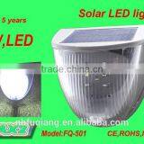 FQ-501 Solar Powered LED Light,induction Light ,solar Light With Sensor