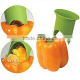 Wholesale Cheap Plastic Pepper Corer Chili Pepper Corer Vegetable Tools thumbnail-3