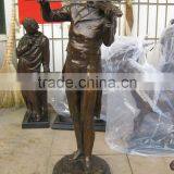 Bronze Playing Violin Statue for Sale thumbnail-1