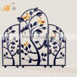 European Restaurant Bedroom Carved Hollow Metal Screen thumbnail-2