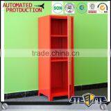 Steel Filing Cabinet Metal Locker One Door Red Iron Locker thumbnail-2