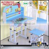 Cheap Kids Study Table Design School Student Desk Chair thumbnail-4