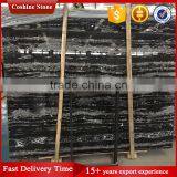 Silver Dragon Black Marble Slab With White Veins thumbnail-1
