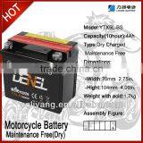 12V8AH Sealed Lead Acid Motorcycle Battery For Large Displacement Motorcycles MF (YTX9-BS) thumbnail-4