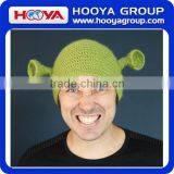 Hot Sale Children Unisex Cute Shrek Pattern Knit Hat thumbnail-1