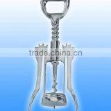 Manual Zinc Alloy Red Wine Opener / Red Wine Beer Bottle Opener Wing Corkscrew thumbnail-1