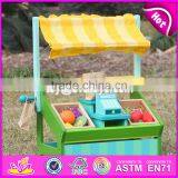 2017 New Design Funny Fruit Play Set Wooden Kids Supermarket W10A060 thumbnail-1