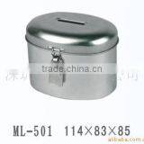 Metal Money Box With Lock thumbnail-1