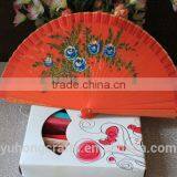 Promotional Spanish Wood Crafts Fan thumbnail-2