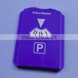 Plastic Blue Parking Discs With Ice Scraper thumbnail-2