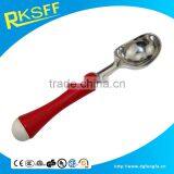 Red Hand Shank High-end Metal Eco-friendly Ice Cream Spoon With High Quality thumbnail-3