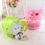 Plastic Hot Sales Neat and Beautiful Durable Laundry Basket thumbnail-2