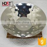 2015 Restaurant Stainless Silver Fruit Dish Wholesale Round Fruit Dish thumbnail-1