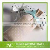 2015 Eco-friendly Home Air Freshener and Home Decoration Nice Design Tied With Ribbon Clothes Custom Linen Bag