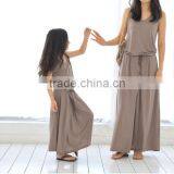 New Arrive 2017 Summer Good Quality Kids and Mom Matching Dress thumbnail-1