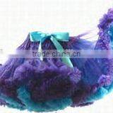 Solid Purple Dot Newborn Baby Girl Pettiskirt Tutu Dress Skirt 3-12M thumbnail-3