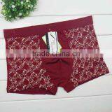 Printed Geometry Fashion Bamboo Fiber Men Briefs Stock Men Boxer Briefs Boyshort thumbnail-5