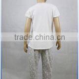 Custom Printing Knitted Cotton Type Kids Pajamas For Girls thumbnail-2