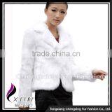 CX-G-A-201 Wholesale Fashion Casual Rabbit Fur Ladies Winter Jacket thumbnail-2