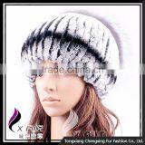 CX-C-121C Chainese Good Quality Wholesale Stock Rabbit Fur Winter Hat thumbnail-4