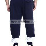 Adjustment Draw-strings Waistline Pants Pieced Contrasting Color Block Design Sweatpant Plus Size Casual Pant thumbnail-6