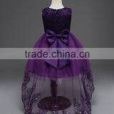 Customize Frock Design for Baby Girl 2017 Summer & Autumn Kids Baby Girl Dress Colorful Puffy Flower Dress Children Clothes thumbnail-2