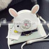 Hot 2016 Cute Cartoon Kid Bag Wholesale Kindergarten School Rabbit Purse thumbnail-4