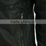 Custom Made Cool Motocycle Jacket Man Leather Jacket thumbnail-4