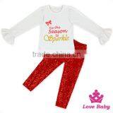 New Year 's Christmas Children' s 2pcs Set Baby and Children's Clothing Girl Clothing Designer Formal Suit thumbnail-3