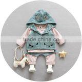 S17748A Cute Handsome Boy Spring Fall Baby Children Clothing Set thumbnail-2