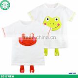 OEM Service Supply Type New Arrival Baby Animal Printing T-shirt baby boy clothes